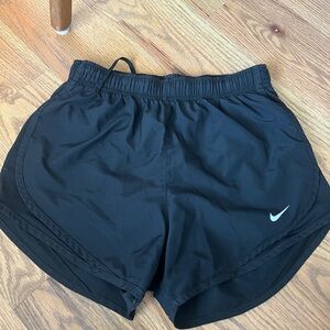 Nike Black Athletic Shorts with Moisture-Wicking Fabric